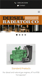 Mobile Screenshot of dieselradiator.com