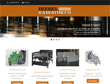 Tablet Screenshot of dieselradiator.com